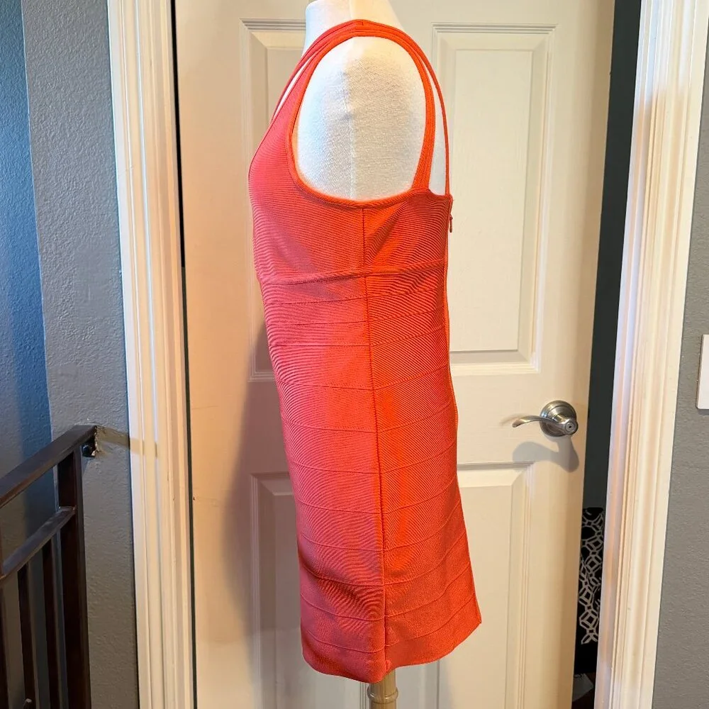 HERVE LEGER x FOREVER 21 One-Shoulder Bandgae Dress XL - Picture 3 of 10